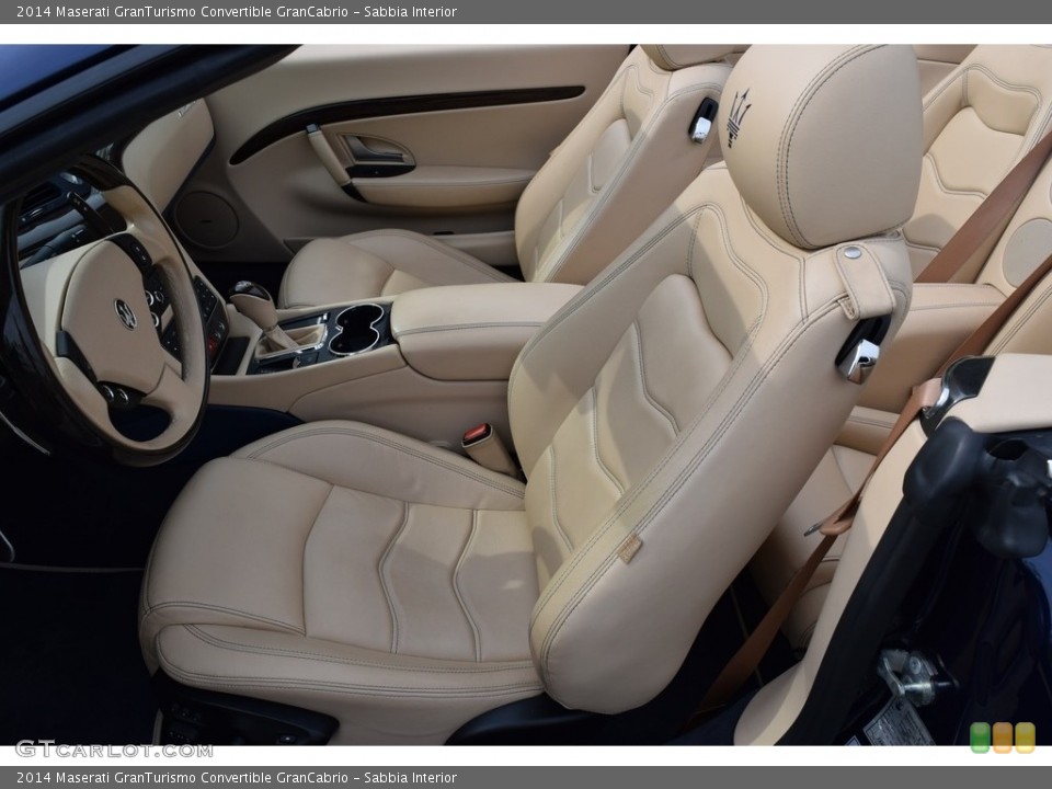 Sabbia Interior Front Seat for the 2014 Maserati GranTurismo Convertible GranCabrio #119615199