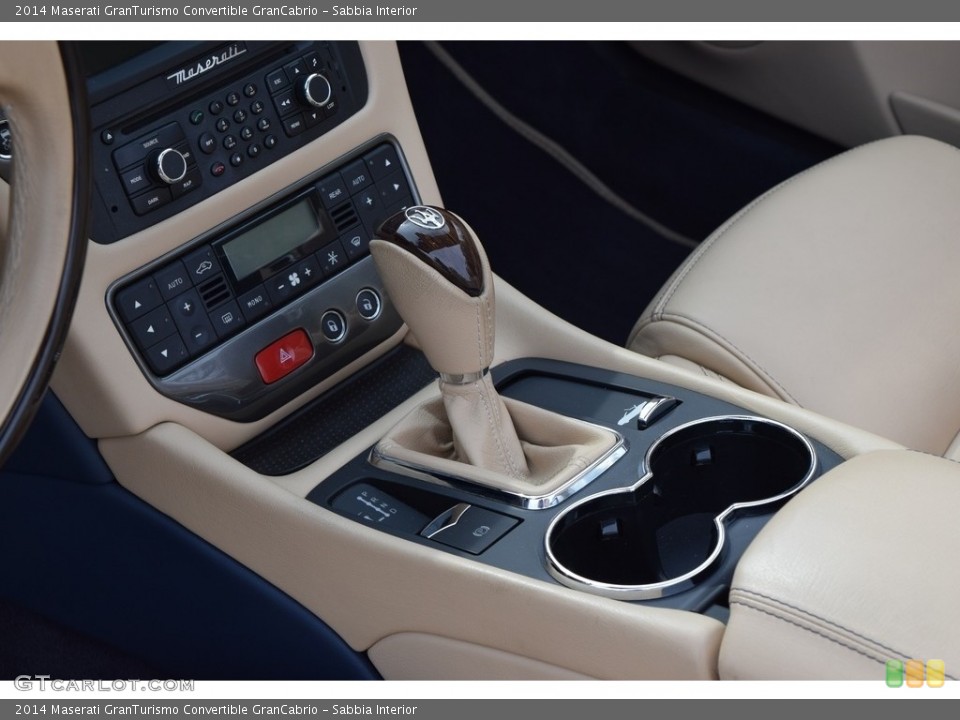 Sabbia Interior Transmission for the 2014 Maserati GranTurismo Convertible GranCabrio #119615241