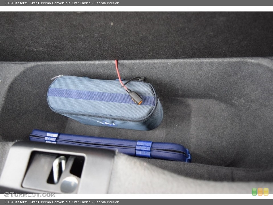 Sabbia Interior Trunk for the 2014 Maserati GranTurismo Convertible GranCabrio #119615568