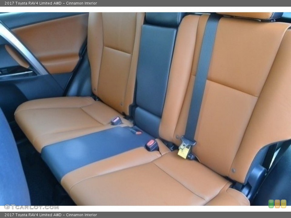 Cinnamon Interior Rear Seat for the 2017 Toyota RAV4 Limited AWD #119616356