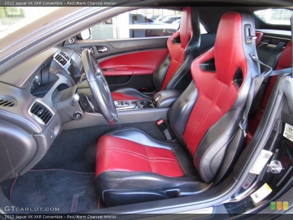Red/Warm Charcoal Interior Photo for the 2012 Jaguar XK XKR Convertible #119630088