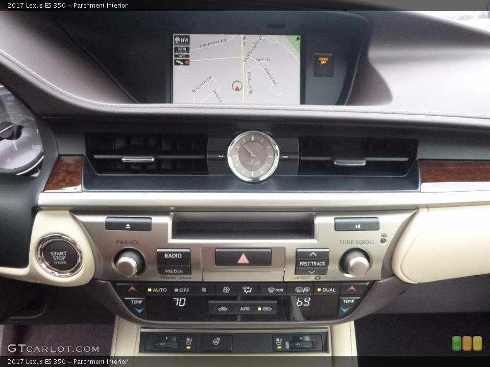 Parchment Interior Controls for the 2017 Lexus ES 350 #119633508