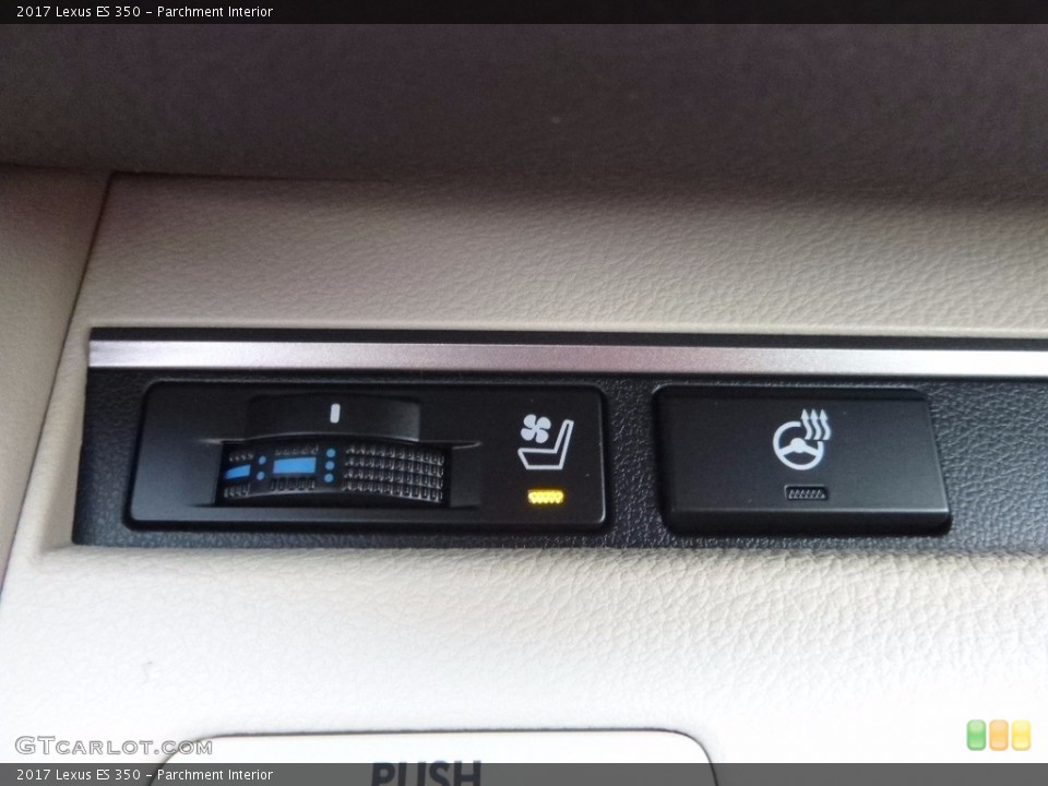 Parchment Interior Controls for the 2017 Lexus ES 350 #119633532