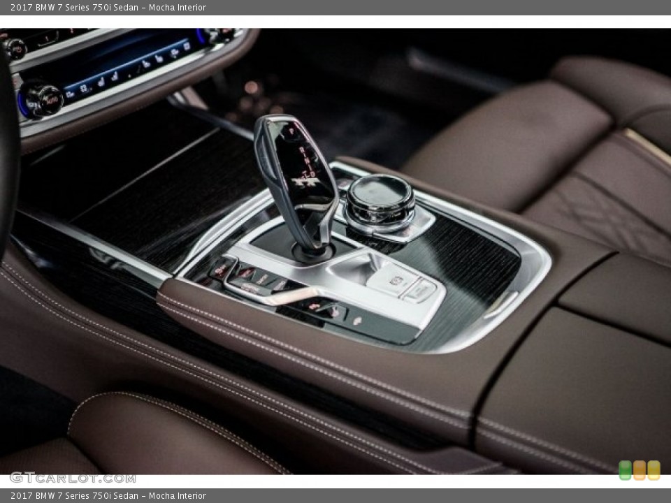 Mocha Interior Transmission for the 2017 BMW 7 Series 750i Sedan #119634807