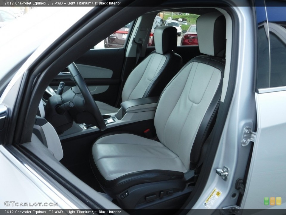 Light Titanium/Jet Black Interior Photo for the 2012 Chevrolet Equinox LTZ AWD #119635980