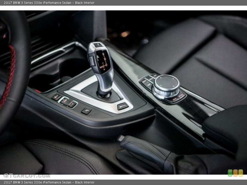 Black Interior Transmission for the 2017 BMW 3 Series 330e iPerfomance Sedan #119637045