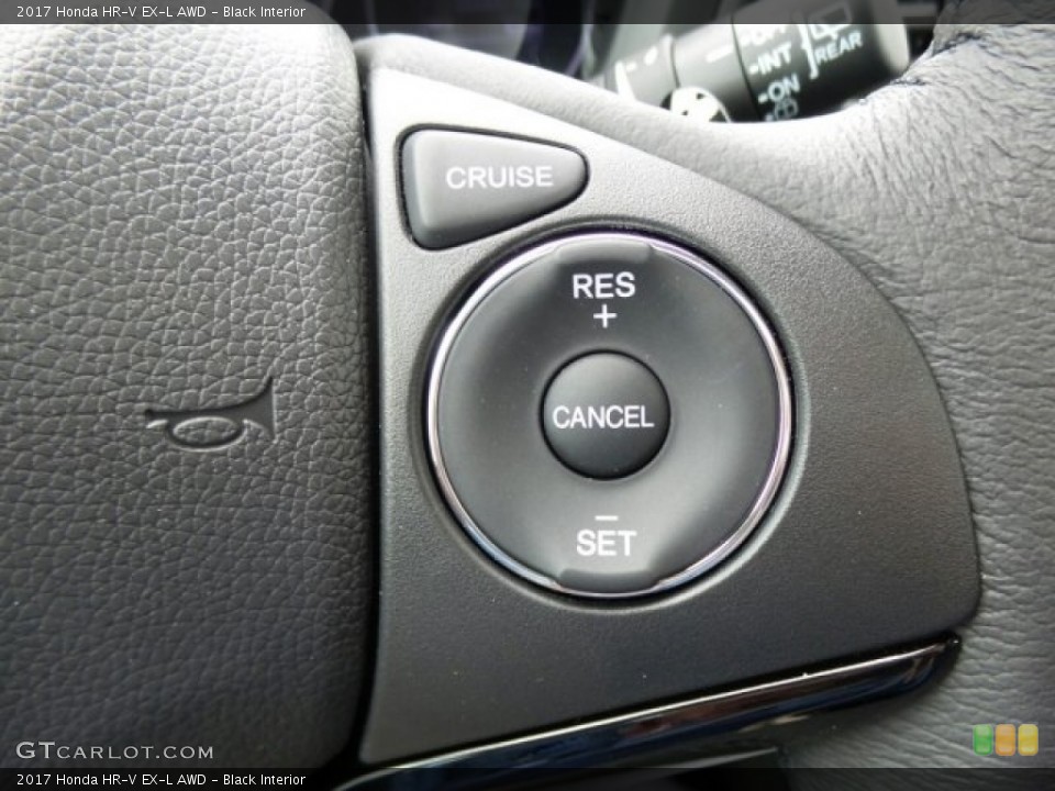 Black Interior Controls for the 2017 Honda HR-V EX-L AWD #119640747