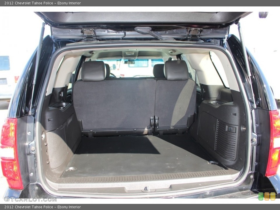 Ebony Interior Trunk for the 2012 Chevrolet Tahoe Police #119650110