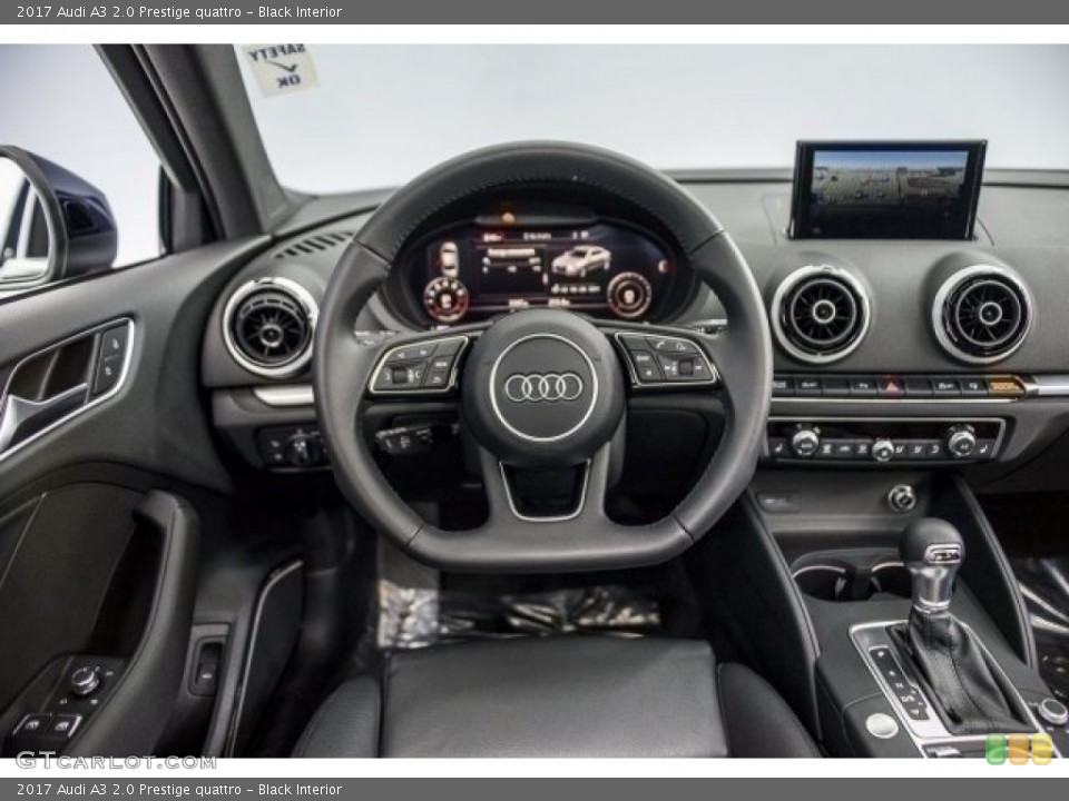 Black Interior Dashboard for the 2017 Audi A3 2.0 Prestige quattro #119652096
