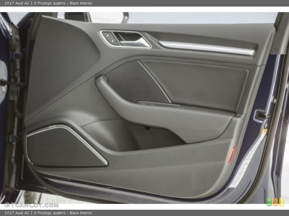 Black Interior Door Panel for the 2017 Audi A3 2.0 Prestige quattro #119652465