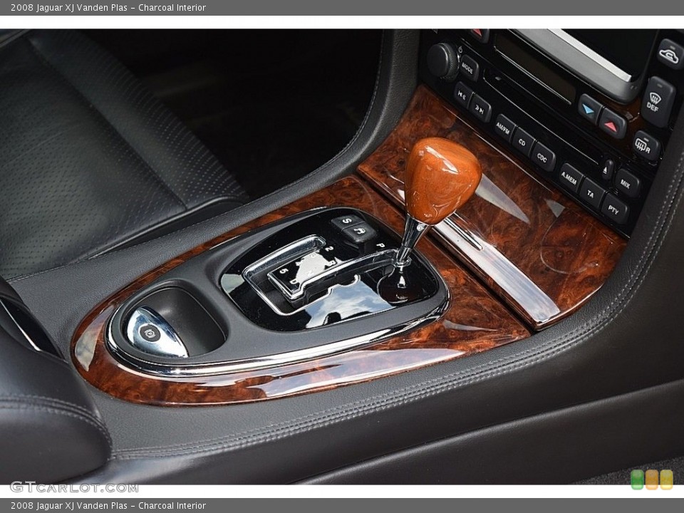 Charcoal Interior Transmission for the 2008 Jaguar XJ Vanden Plas #119652546