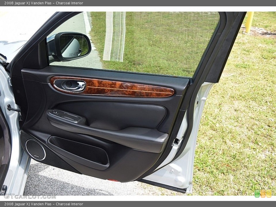 Charcoal Interior Door Panel for the 2008 Jaguar XJ Vanden Plas #119652609
