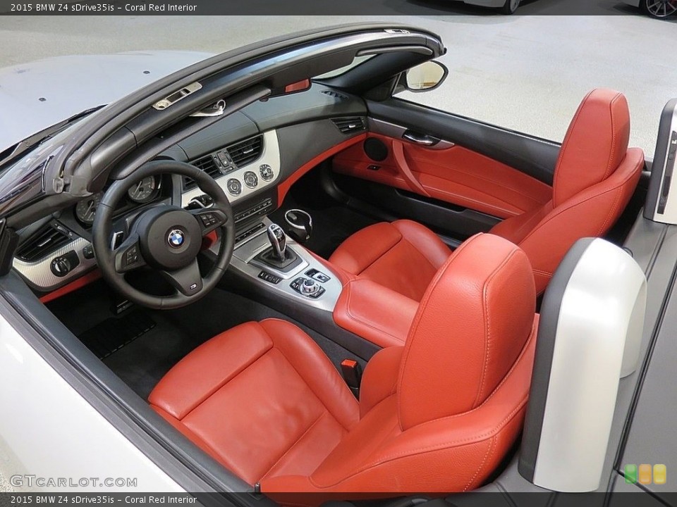 Coral Red Interior Photo for the 2015 BMW Z4 sDrive35is #119652747