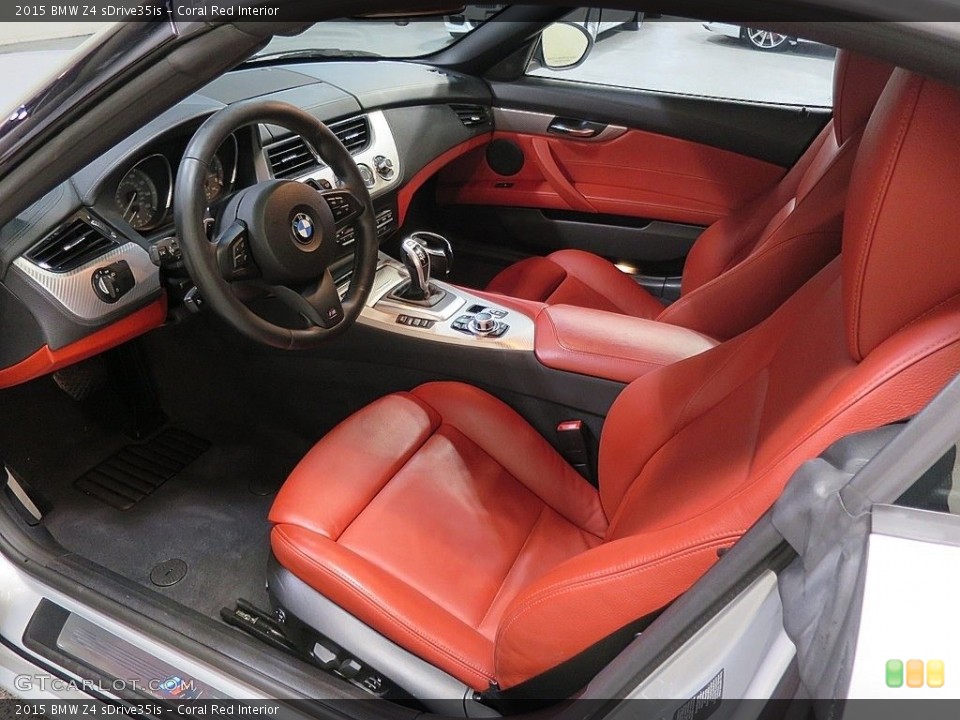 Coral Red Interior Front Seat for the 2015 BMW Z4 sDrive35is #119652792
