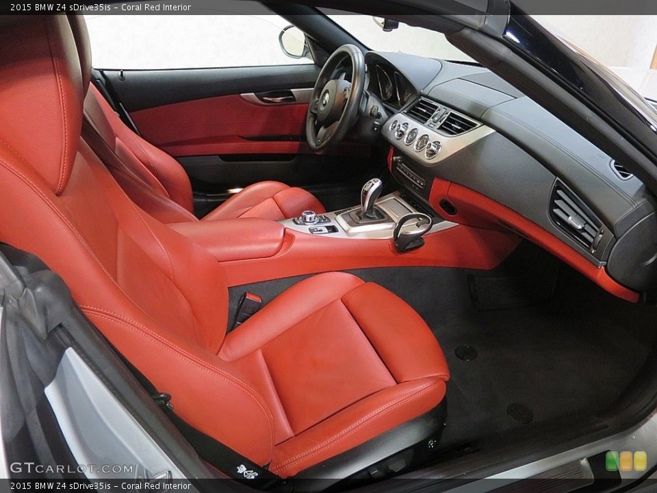 Coral Red Interior Front Seat for the 2015 BMW Z4 sDrive35is #119652810