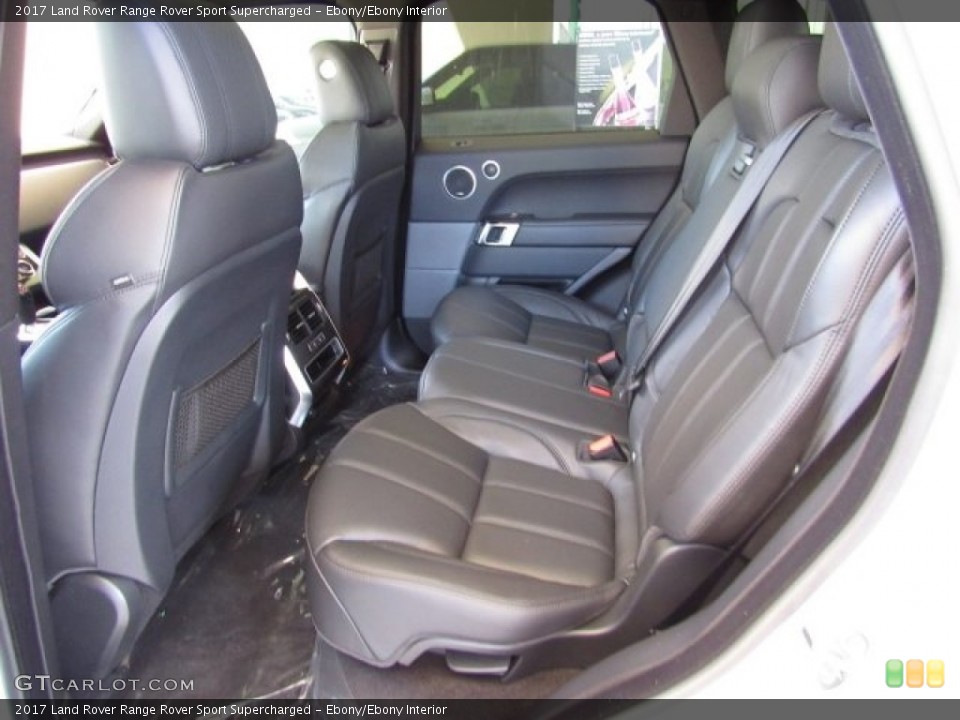 Ebony/Ebony Interior Rear Seat for the 2017 Land Rover Range Rover Sport Supercharged #119659077