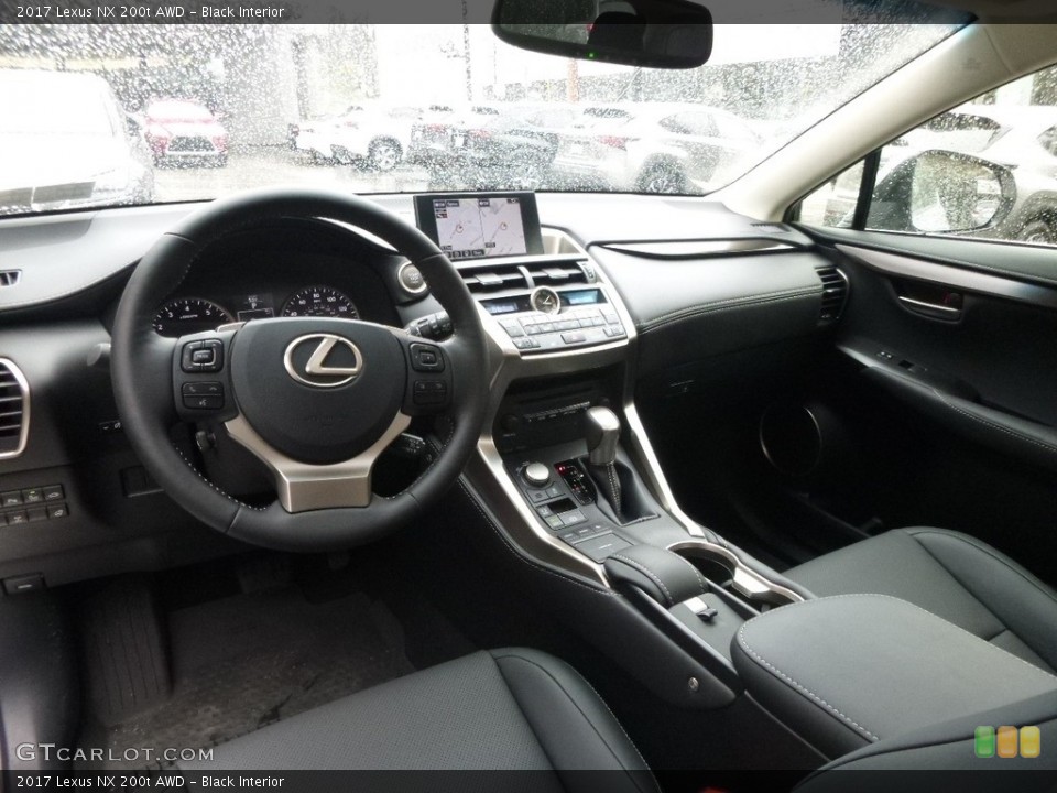 Black Interior Photo for the 2017 Lexus NX 200t AWD #119665389