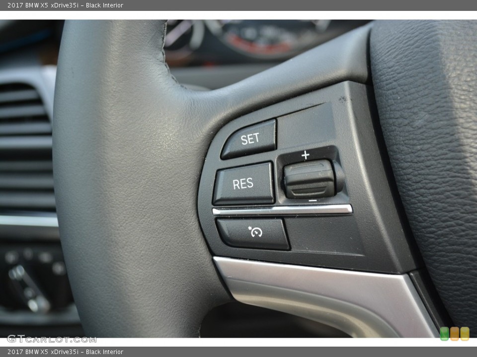 Black Interior Controls for the 2017 BMW X5 xDrive35i #119665518