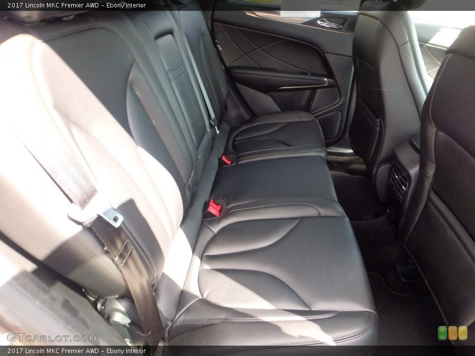 Ebony Interior Rear Seat for the 2017 Lincoln MKC Premier AWD #119665584