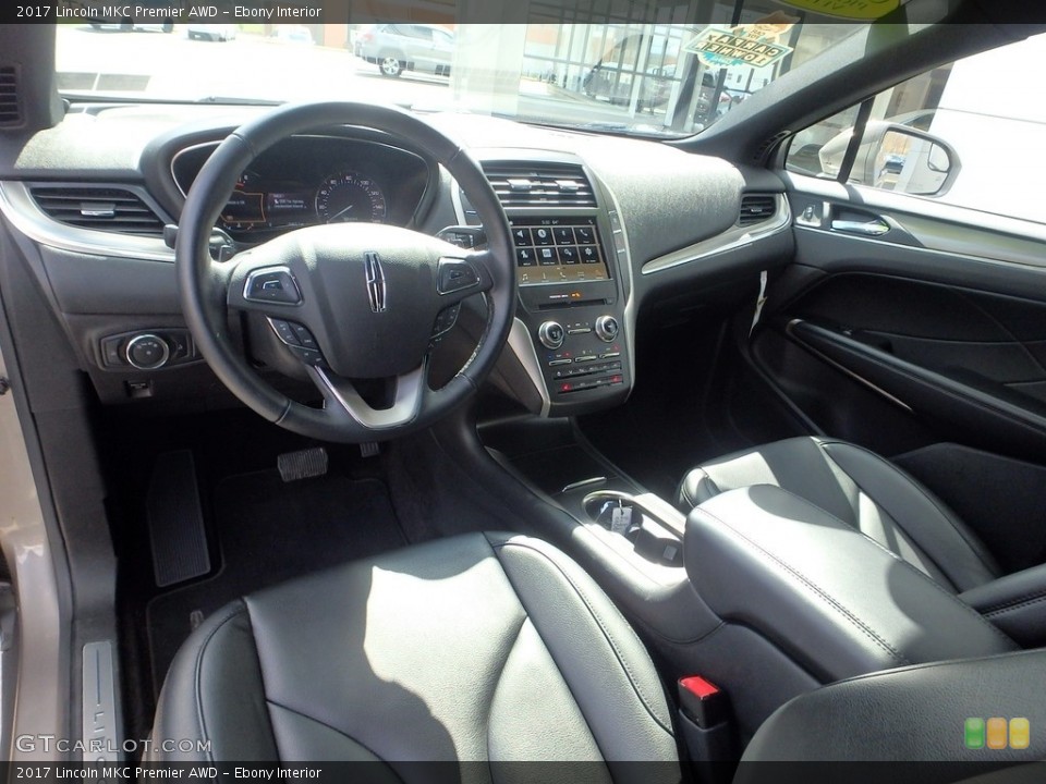 Ebony Interior Prime Interior for the 2017 Lincoln MKC Premier AWD #119665662