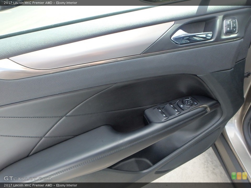 Ebony Interior Door Panel for the 2017 Lincoln MKC Premier AWD #119665686