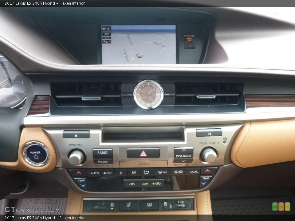 Flaxen Interior Controls for the 2017 Lexus ES 300h Hybrid #119668512