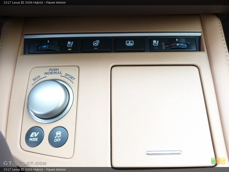 Flaxen Interior Controls for the 2017 Lexus ES 300h Hybrid #119668530
