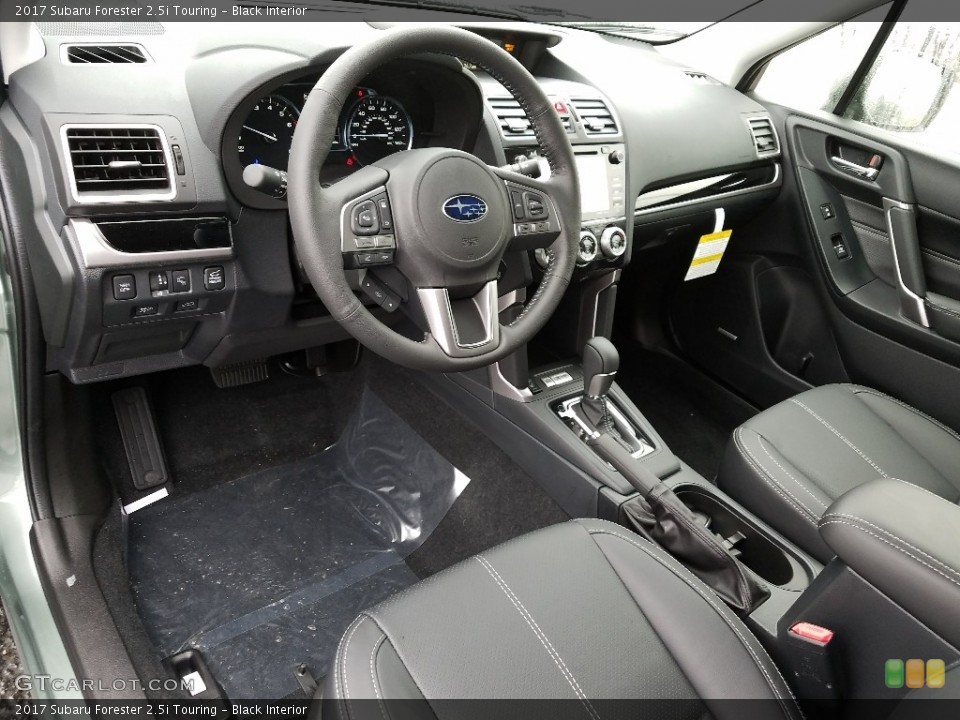 Black Interior Photo for the 2017 Subaru Forester 2.5i Touring #119677980