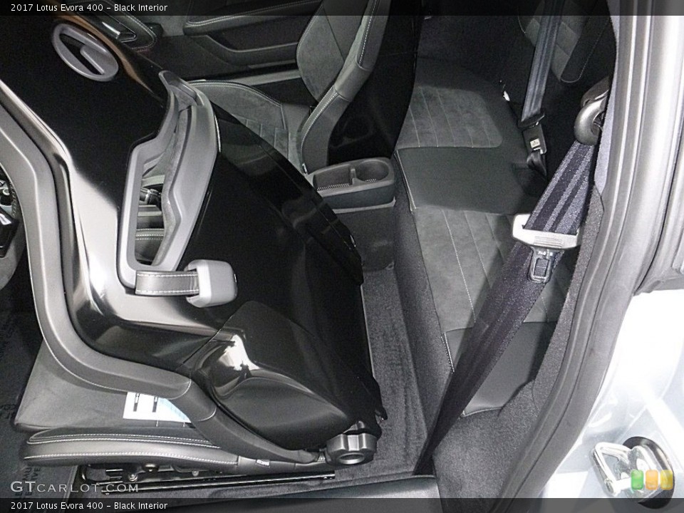 Black Interior Rear Seat for the 2017 Lotus Evora 400 #119679705