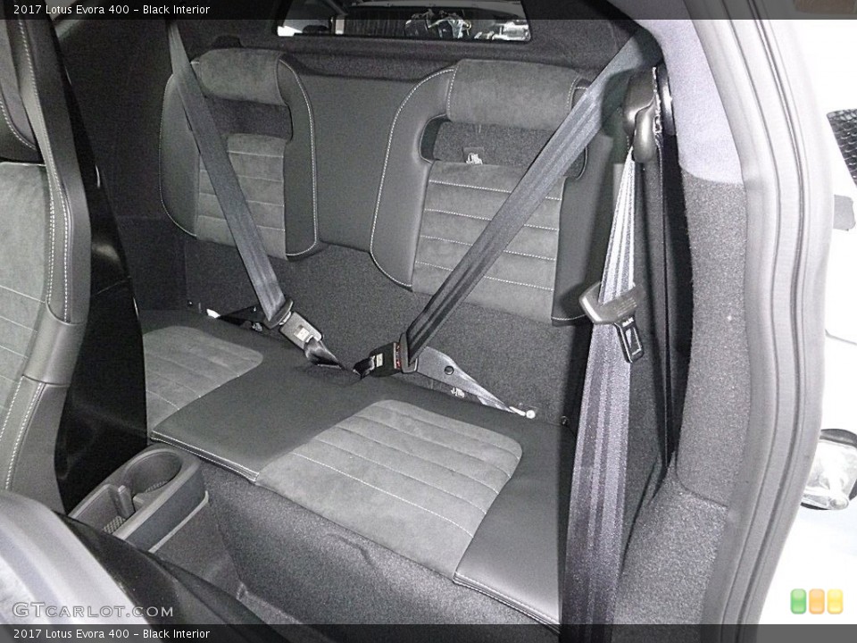 Black Interior Rear Seat for the 2017 Lotus Evora 400 #119679726