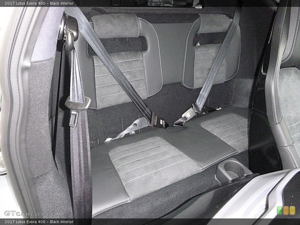 Black Interior Rear Seat for the 2017 Lotus Evora 400 #119679825