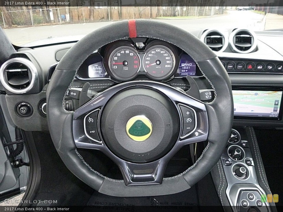 Black Interior Steering Wheel for the 2017 Lotus Evora 400 #119679909
