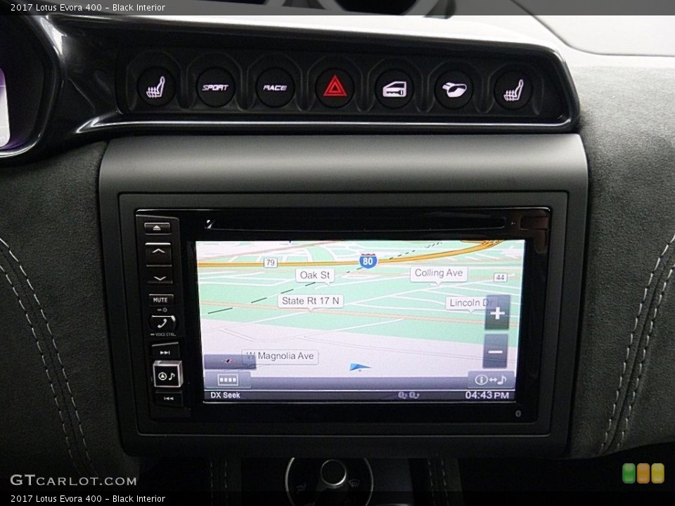 Black Interior Navigation for the 2017 Lotus Evora 400 #119679924