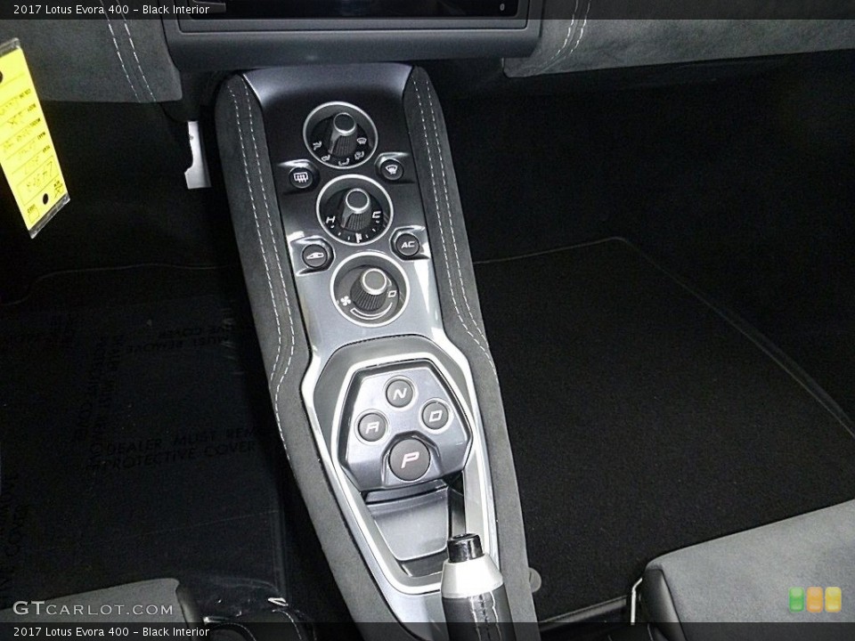 Black Interior Controls for the 2017 Lotus Evora 400 #119679966