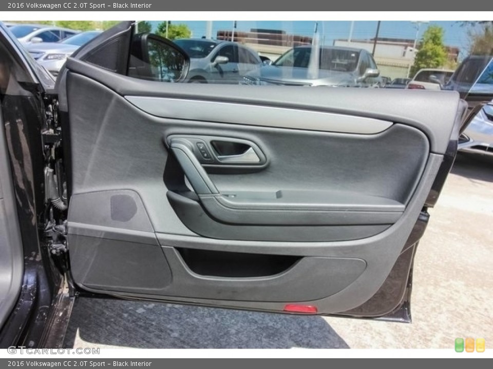 Black Interior Door Panel for the 2016 Volkswagen CC 2.0T Sport #119685426
