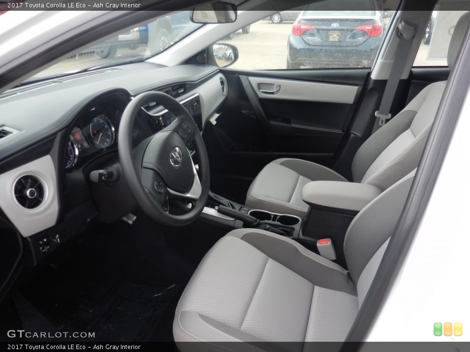 Ash Gray Interior Front Seat for the 2017 Toyota Corolla LE Eco #119688243