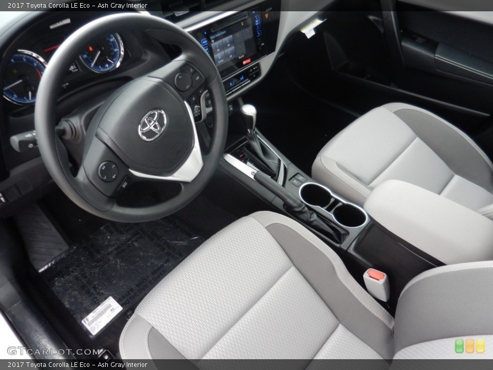 Ash Gray Interior Front Seat for the 2017 Toyota Corolla LE Eco #119688268