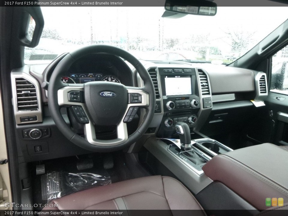 Limited Brunello Interior Photo for the 2017 Ford F150 Platinum SuperCrew 4x4 #119688948