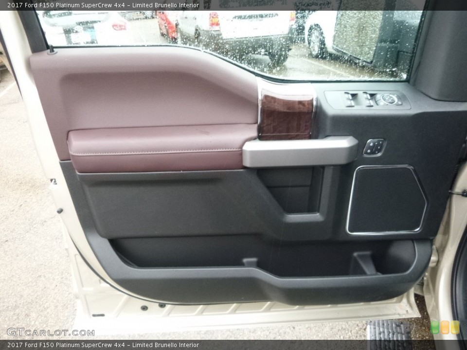 Limited Brunello Interior Door Panel for the 2017 Ford F150 Platinum SuperCrew 4x4 #119688973