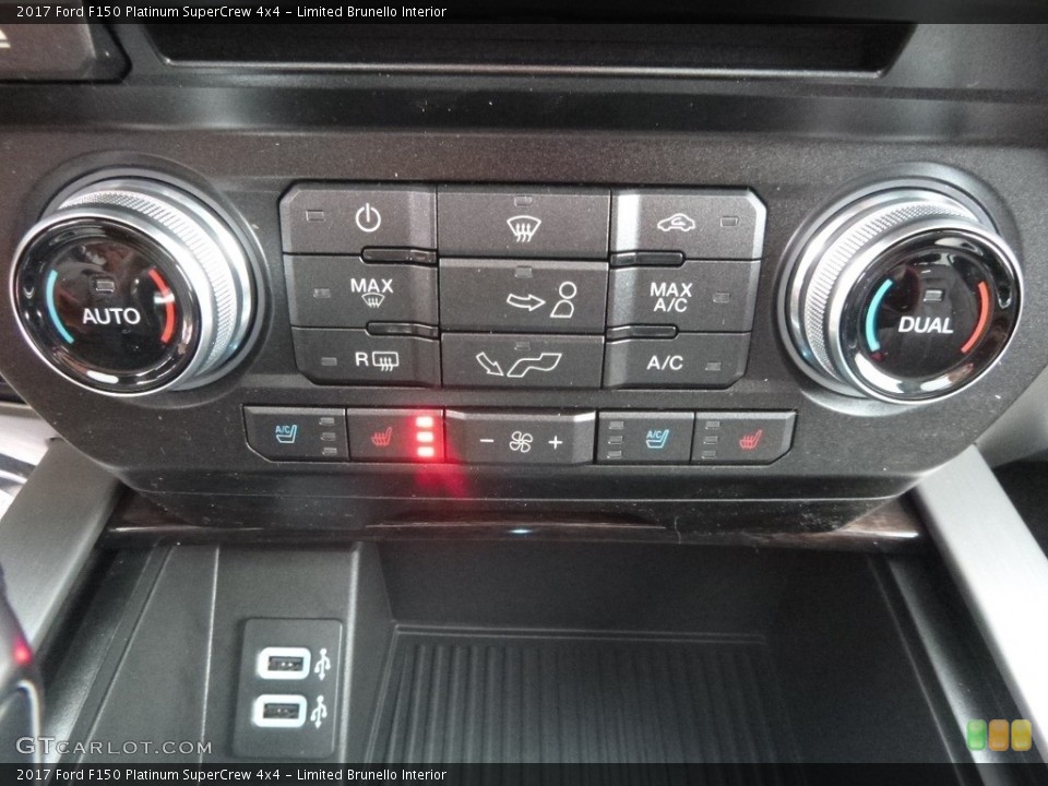 Limited Brunello Interior Controls for the 2017 Ford F150 Platinum SuperCrew 4x4 #119689125