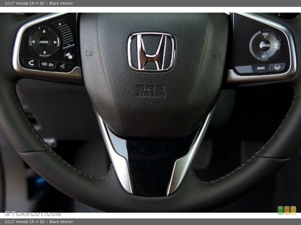 Black Interior Steering Wheel for the 2017 Honda CR-V EX #119692911