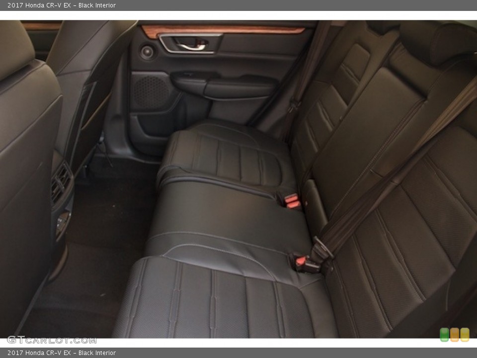 Black Interior Rear Seat for the 2017 Honda CR-V EX #119692953
