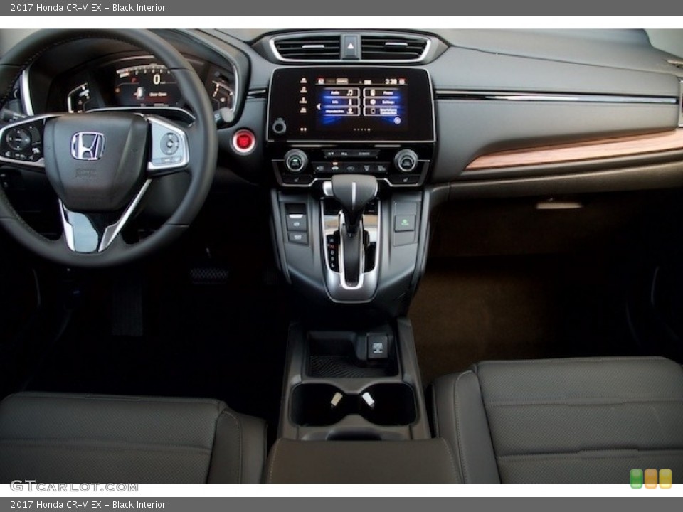 Black Interior Dashboard for the 2017 Honda CR-V EX #119692968