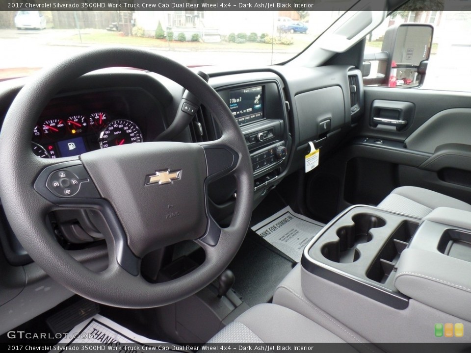 Dark Ash/Jet Black Interior Dashboard for the 2017 Chevrolet Silverado 3500HD Work Truck Crew Cab Dual Rear Wheel 4x4 #119693223
