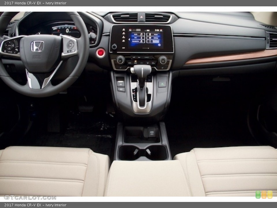 Ivory Interior Dashboard for the 2017 Honda CR-V EX #119695959