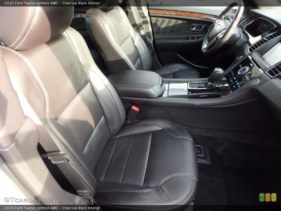Charcoal Black Interior Front Seat for the 2016 Ford Taurus Limited AWD #119698254