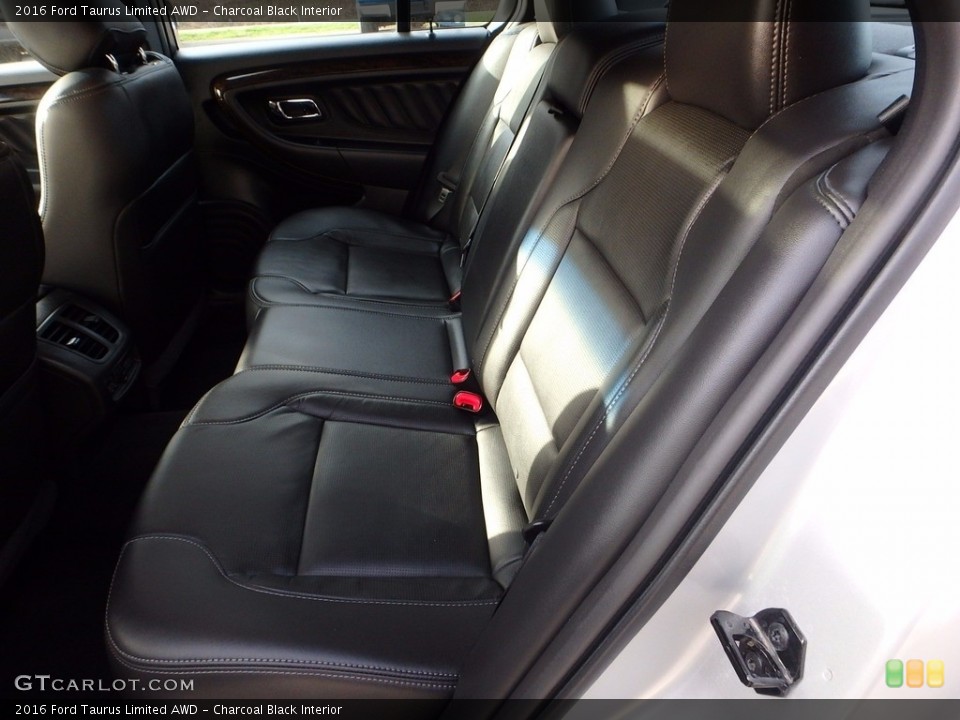 Charcoal Black Interior Rear Seat for the 2016 Ford Taurus Limited AWD #119698404