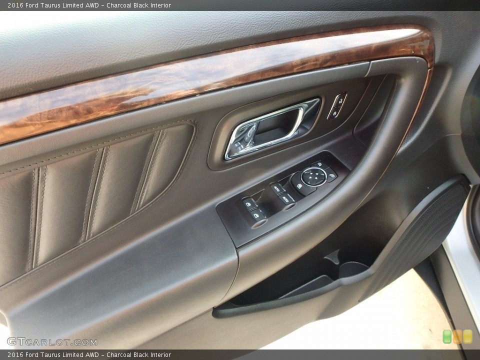 Charcoal Black Interior Door Panel for the 2016 Ford Taurus Limited AWD #119698482