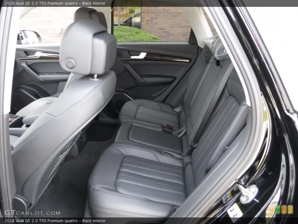 Black Interior Rear Seat for the 2018 Audi Q5 2.0 TFSI Premium quattro #119701293