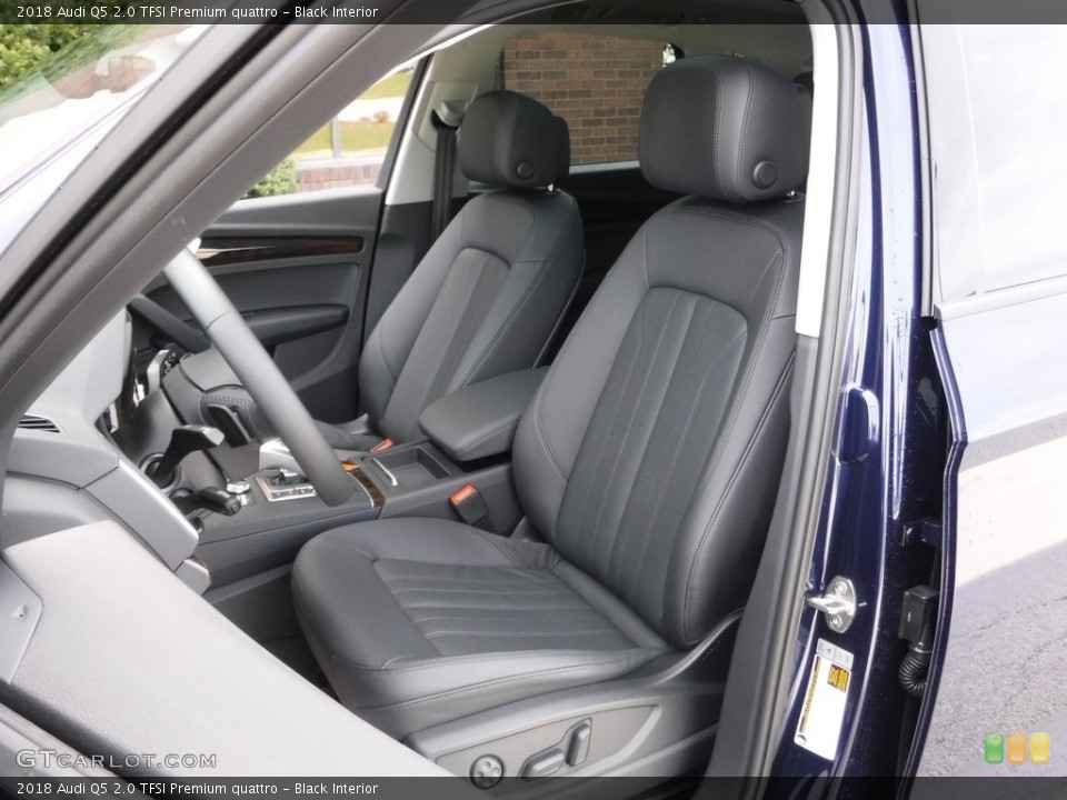 Black Interior Front Seat for the 2018 Audi Q5 2.0 TFSI Premium quattro #119702034
